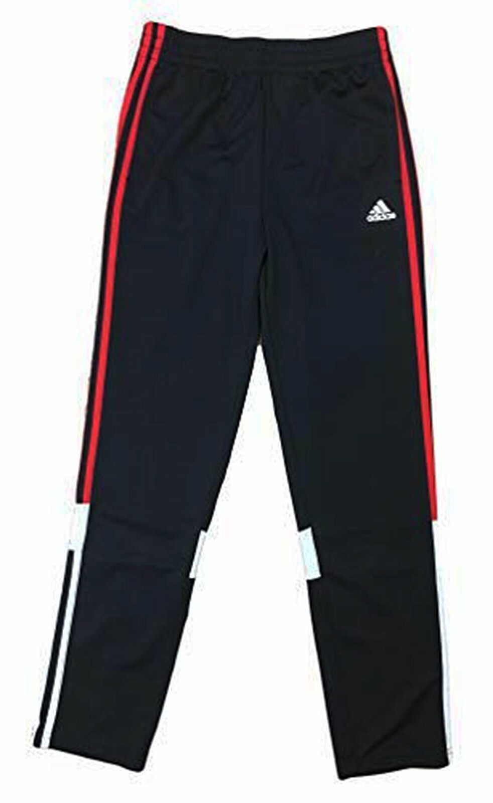adidas black and red track pants